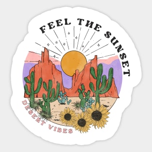 Desert Vibes Sticker